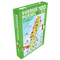 Sverige Pussel 100 bitar