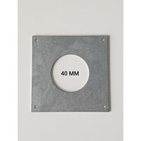 Nestbox Plate Metal 40 mm