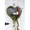 Heart with chicken wire, medium size