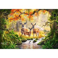 Puzzle Deer family, 1000 pieces