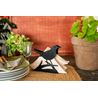 Napkinstand/letter stand blackbird