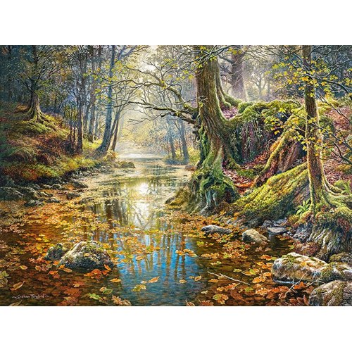 Puzzle autumn in the forest 2000 pcs