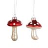 Mushroom Shaped Bauble Assorted