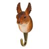 Hook carved squirrel