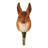 Hook carved squirrel