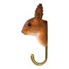 Hook carved squirrel