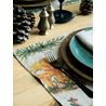 Forest Mushrooms Linen Placemats (set of 2)