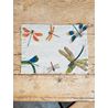 Lakeside Dragonflies Linen Placemats (set of 2)