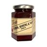 Plum, honey and vanilla jam