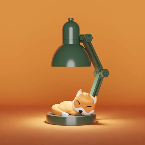 Mini Fox Lamp