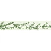 Taffeta ribbon branches 38 mm x 3 m