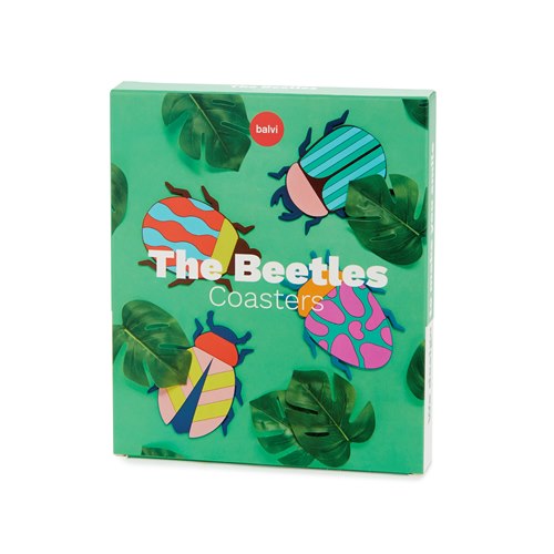 Coasters The Beetles, set of 4