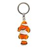 Keyring carved clownfish