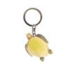 Keyring carved sea turtle
