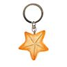 Keyring carved starfish