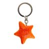Keyring carved starfish