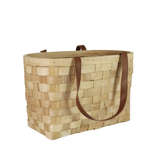 Wood Shaving Basket Bag