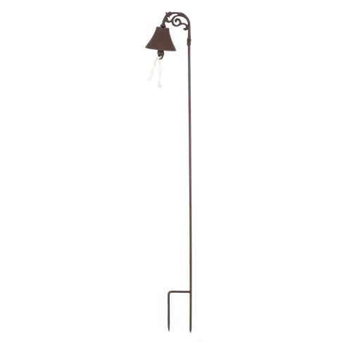 Doorbell flower on stick
