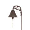 Doorbell flower on stick
