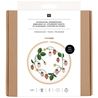Embroidery pack strawberry wreath pre-drawn