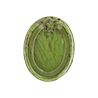 Bird bath oval frog