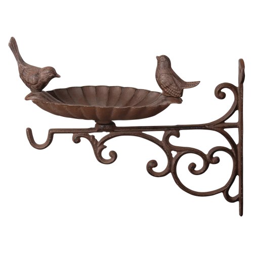 Bird feeder with bracket