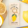 Lemon Flower Keyring