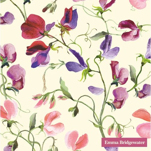 Napkin Sweet Pea Cream Emma Bridgewater Lunch