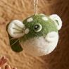 Handmade Felt Puffer Fish Sealife Hanging Decoration
