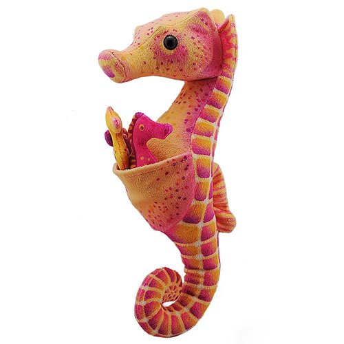 Seahorse With Babies Stuffed Animal - 11.5"