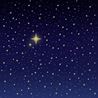 Starry Sky Blue Lunch Napkin
