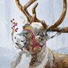 Santa’s Reindeer Lunch Napkin