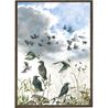 Starlings Art Print – A4