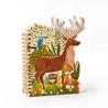 Die-Cut Notebook – Forest & Mountain Animals