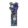 Blue Thistles Die-Cut Bookmark