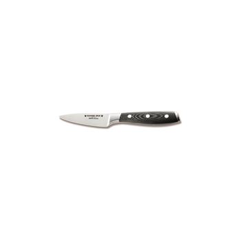 Skalkniv 87,5 mm Ronneby Bruk INOX Micarta rostfri/svart