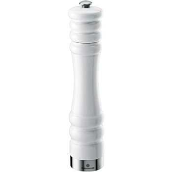 Salt- och pepparkvarn 25 cm Zassenhaus Munchen vit blank