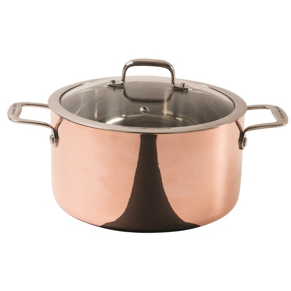 Gryta 5 liter Ronneby Bruk Maestro Koppar koppar/rostfri