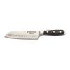 Kockkniv Santoku / japansk 175 mm Ronneby Bruk INOX Micarta rostfri/svart