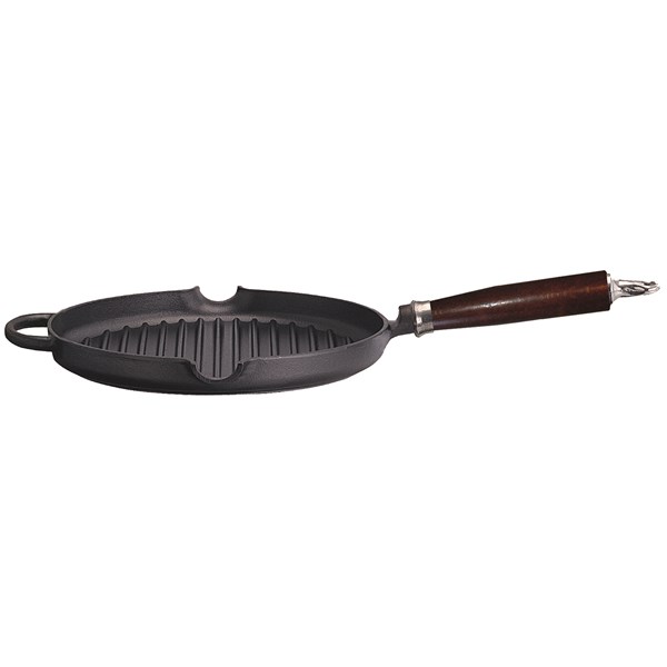 Grillpanna 28 cm Ronneby Bruk Maestro trä betsat