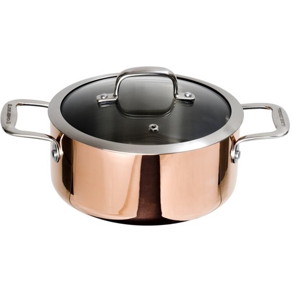 Gryta 3 liter Ronneby Bruk Maestro Koppar koppar/rostfri