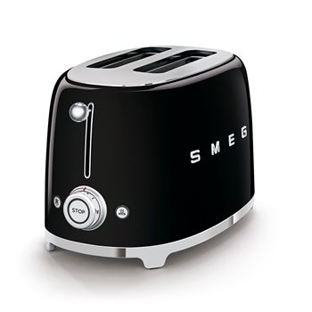Brödrost 2-skivor Smeg 50's Style svart
