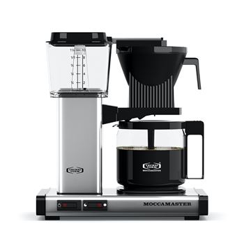 Kaffebryggare 1,25 liter Moccamaster Automatic silver polished