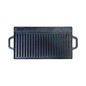 Grillplatta/stekbord vändbart Satake Outdoor® svart