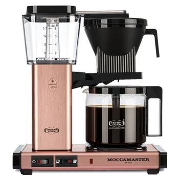 Kaffebryggare 1,25 liter, kalkindikator Moccamaster Optio rose gold