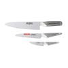 Knivset 3-delar G-2, GS-1, GS-11 Global Classic rostfri