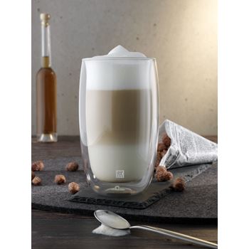Latte macchiato glas 350ml 2-pack Zwilling® Sorrento transparent