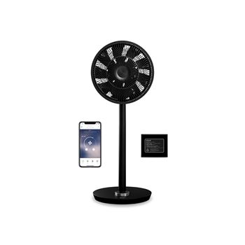 Golv-/bordsfläkt Flex Smart +batteripaket duux® Whisper  svart