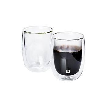 Kaffekoppar 200ml 2-pack Zwilling® Sorrento transparent