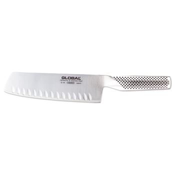 Grönsakshacka olivslipad 18 cm Global Classic rostfri